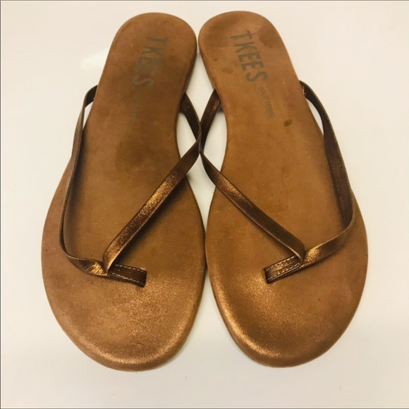 TKEES Shoes | Tkees Glitter Sandbeam Flip Flops Size 9 | Poshmark